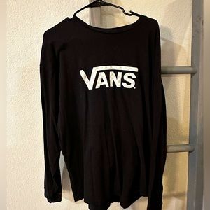 Vans long sleeve tee shirt men’s XL